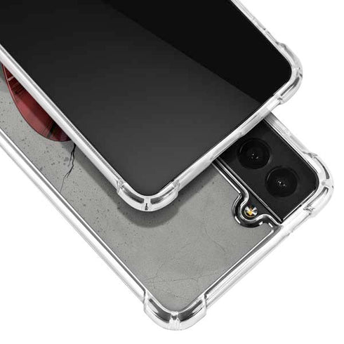 Marvel Captain America Shield Break Galaxy S21 FE Clear Case